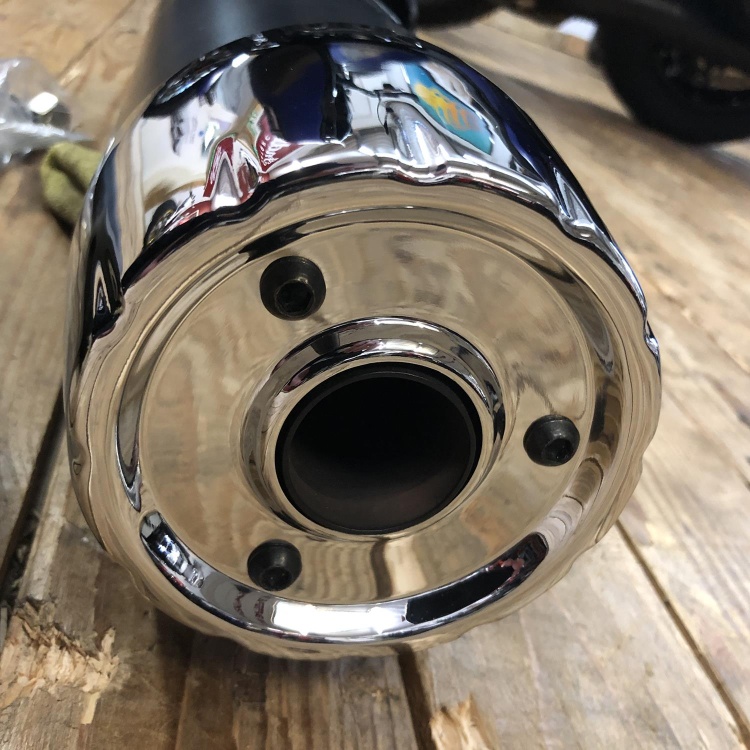 Indian 1250 Scout original exhaust silencer